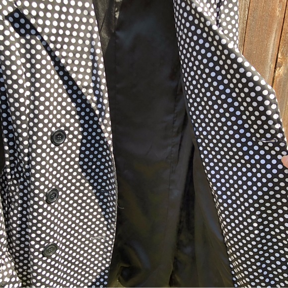 Vertigo Paris polka dot trench coat size medium - Picture 8 of 16